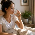Boire de l'eau dès le réveil