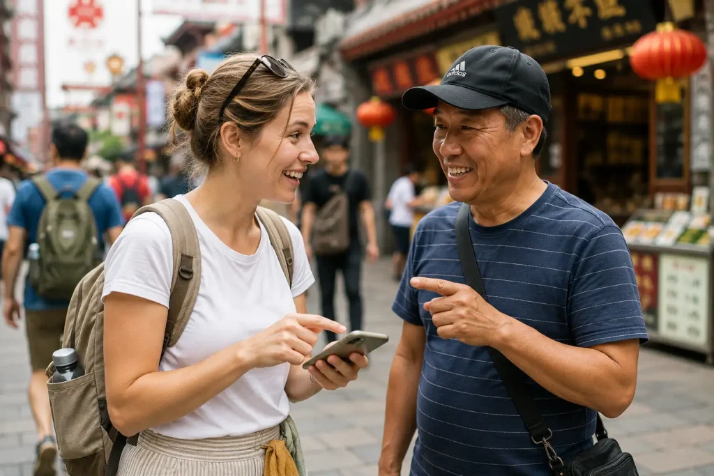 Visiter un pays sans parler un mot de la langue locale