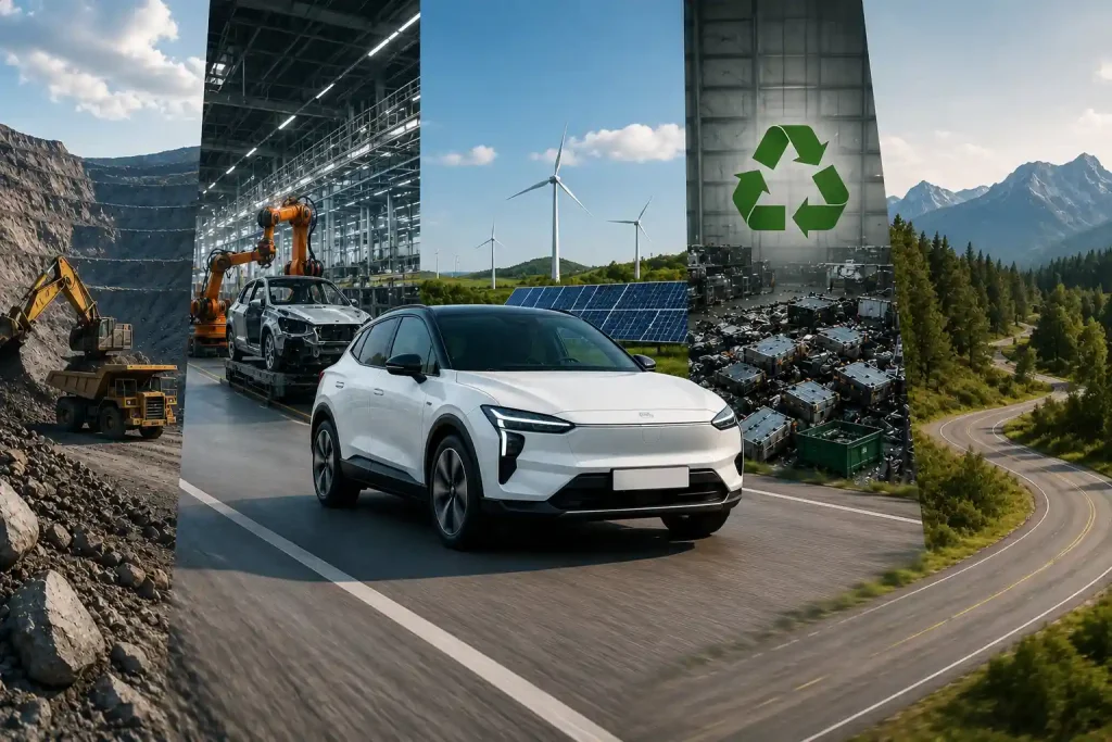 Voitures électriques polluent moins sur toute leur durée de vie